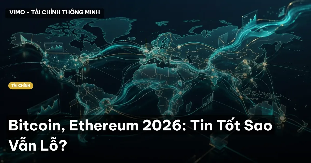 Bitcoin, Ethereum 2026: Tin Tốt Sao Vẫn Lỗ?
