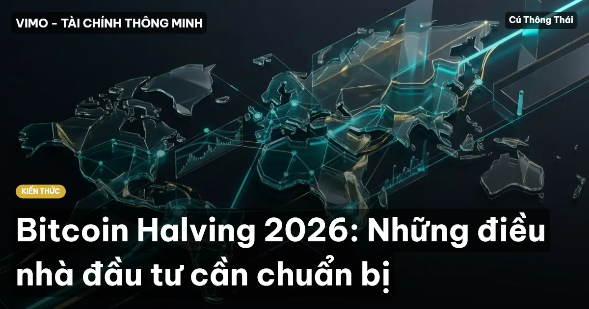 Bitcoin Halving 2026: Những điều nhà đầu tư cần chuẩn bị