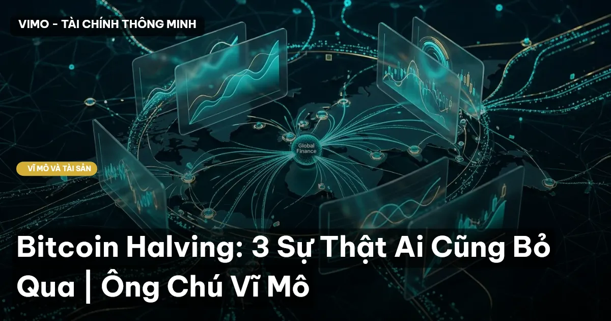 Bitcoin Halving: 3 Sự Thật Ai Cũng Bỏ Qua | Ông Chú Vĩ Mô