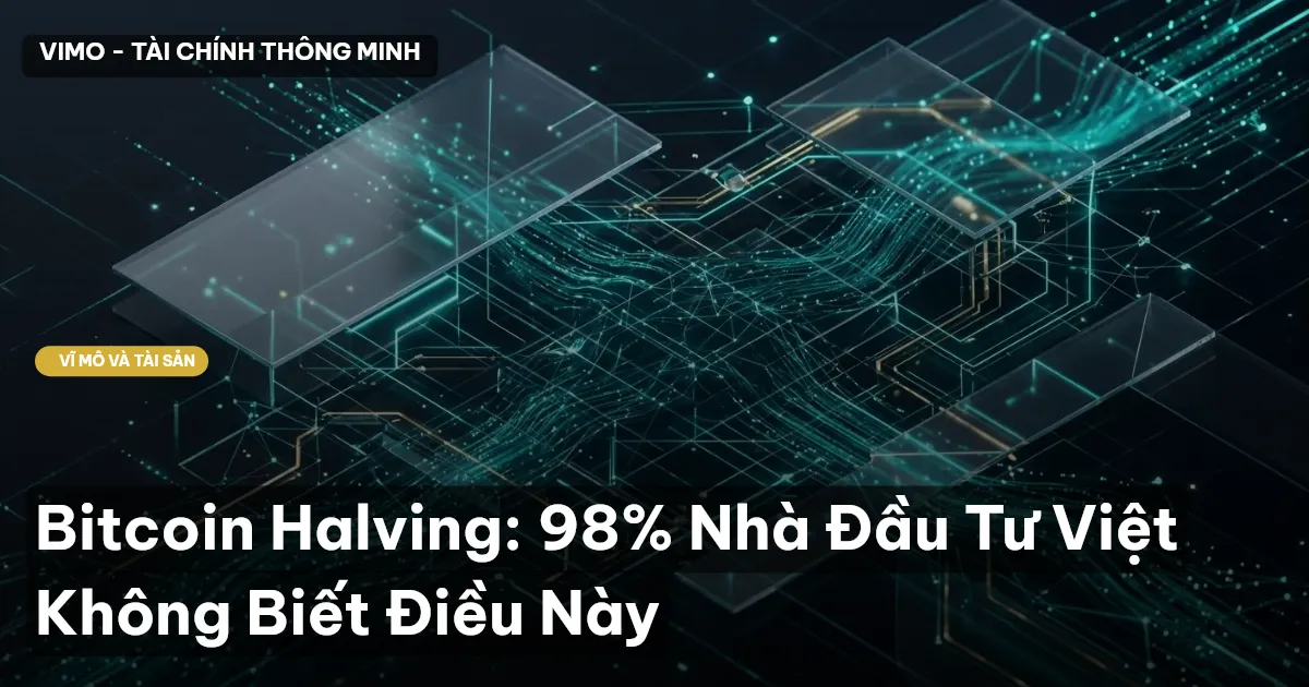 Bitcoin Halving: 98% Nhà Đầu Tư Việt Không Biết Điều Này