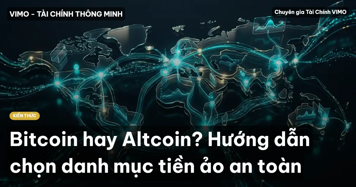 Bitcoin hay Altcoin? Hướng dẫn chọn danh mục tiền ảo an toàn