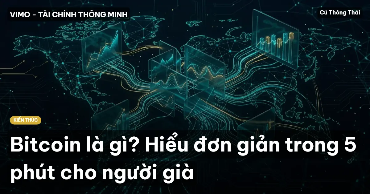 Bitcoin là gì? Hiểu đơn giản trong 5 phút cho người già