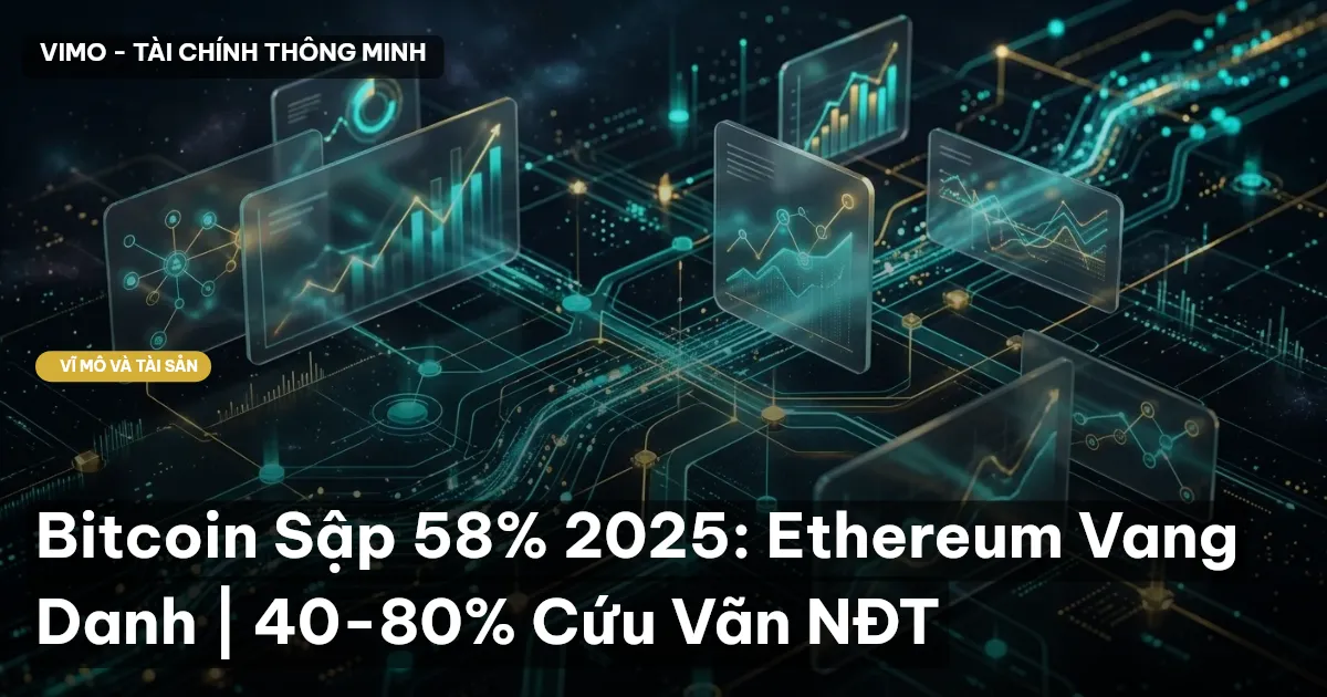 Bitcoin Sập 58% 2025: Ethereum Vang Danh | 40-80% Cứu Vãn NĐT