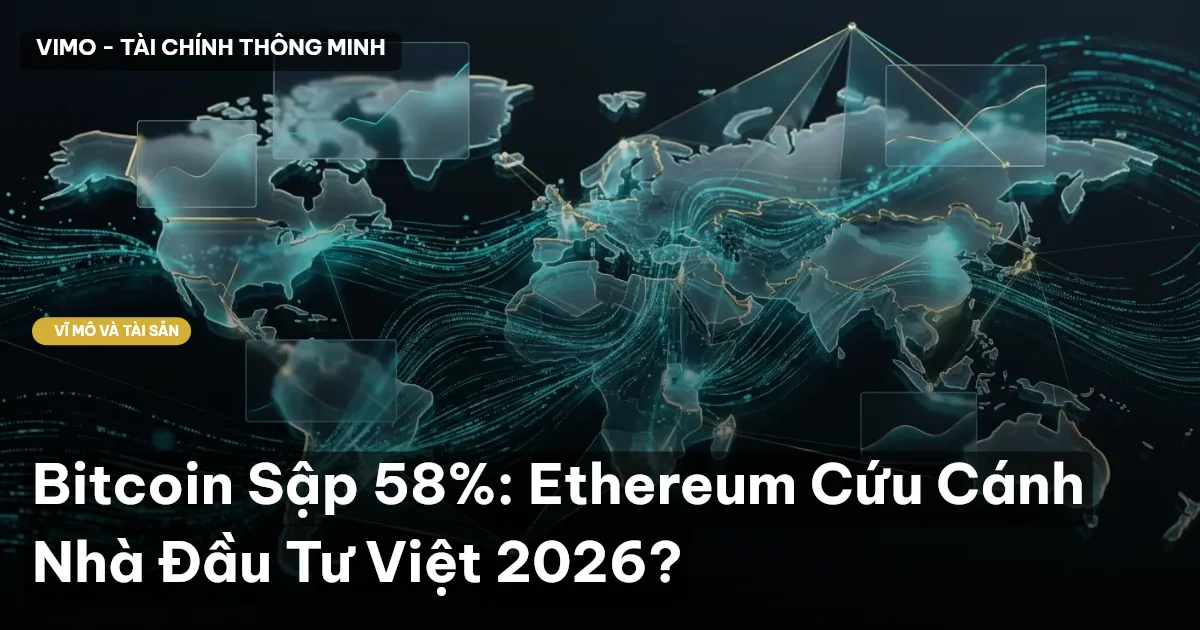 Bitcoin Sập 58%: Ethereum Cứu Cánh Nhà Đầu Tư Việt 2026?