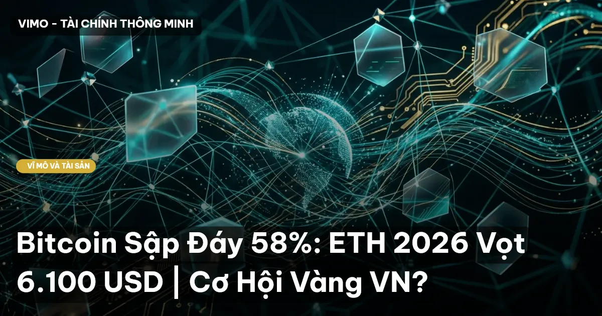 Bitcoin Sập Đáy 58%: ETH 2026 Vọt 6.100 USD | Cơ Hội Vàng VN?