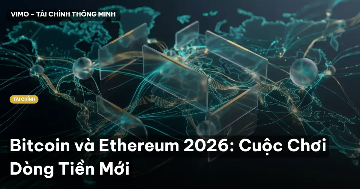 Bitcoin và Ethereum 2026: Cuộc Chơi Dòng Tiền Mới