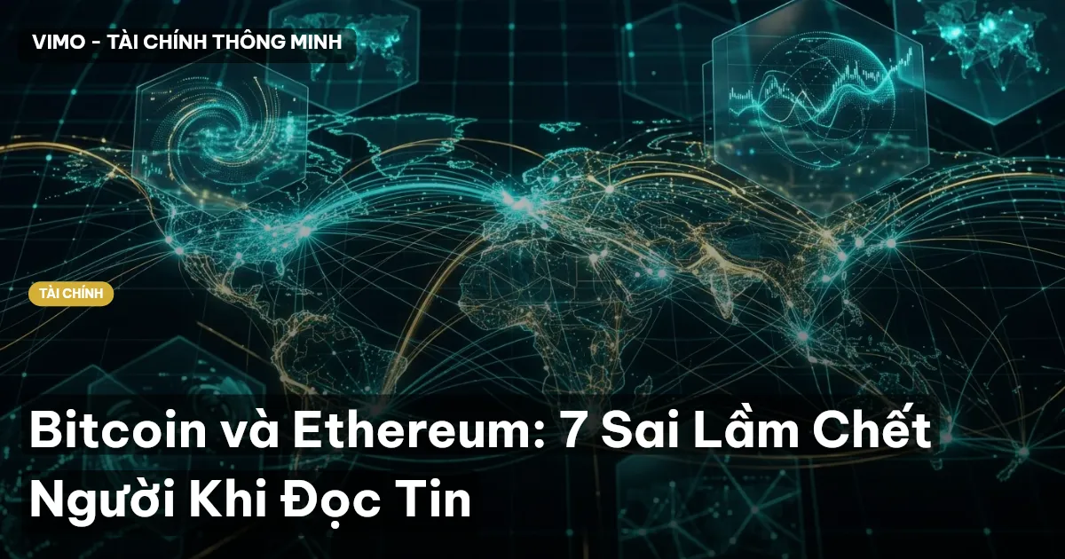 Bitcoin và Ethereum: 7 Sai Lầm Chết Người Khi Đọc Tin