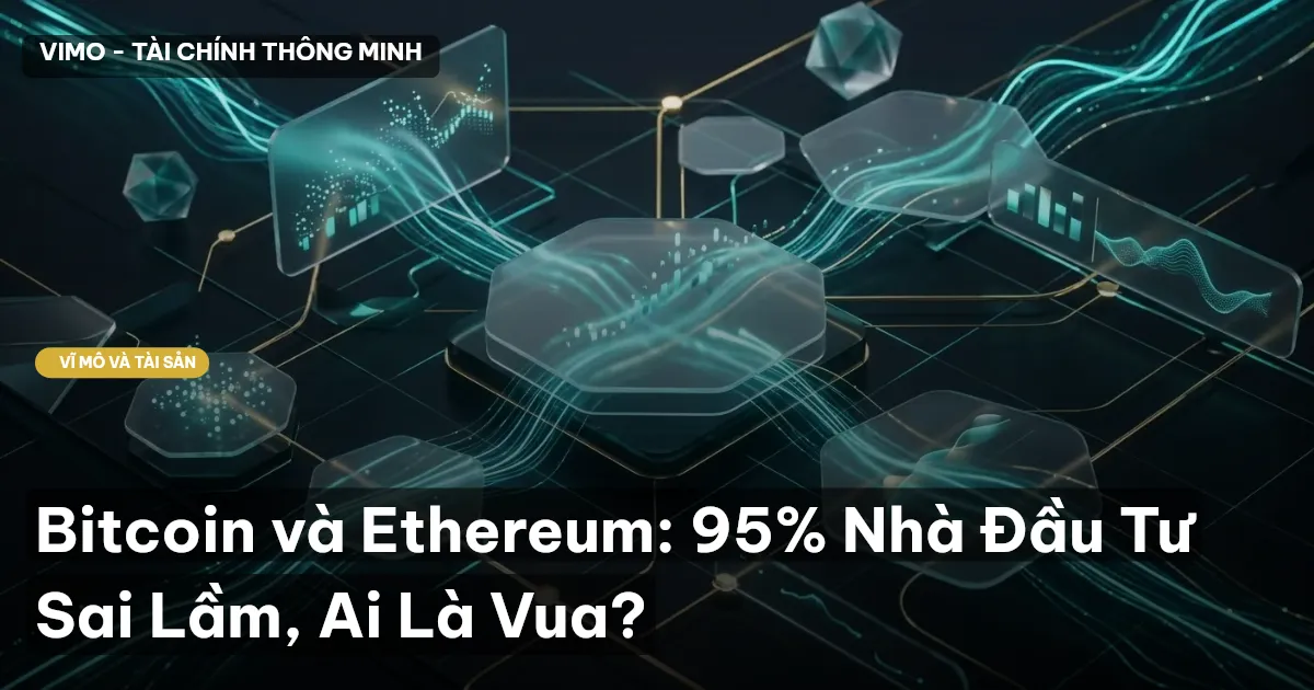 Bitcoin và Ethereum: 95% Nhà Đầu Tư Sai Lầm, Ai Là Vua?