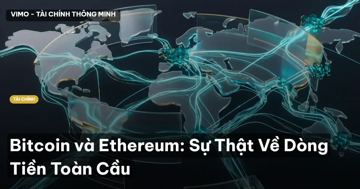 Bitcoin và Ethereum: Sự Thật Về Dòng Tiền Toàn Cầu