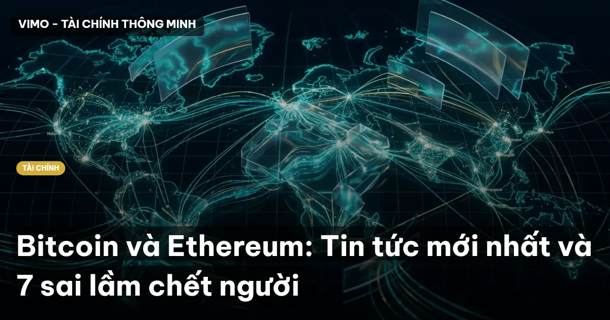 Bitcoin và Ethereum: Tin tức mới nhất và 7 sai lầm chết người