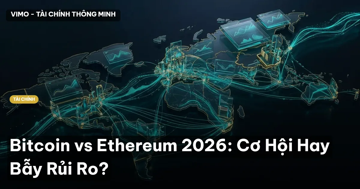 Bitcoin vs Ethereum 2026: Cơ Hội Hay Bẫy Rủi Ro?