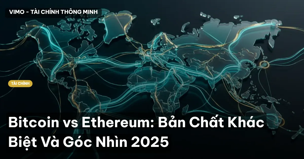 Bitcoin vs Ethereum: Bản Chất Khác Biệt Và Góc Nhìn 2025