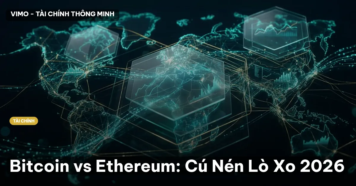 Bitcoin vs Ethereum: Cú Nén Lò Xo 2026