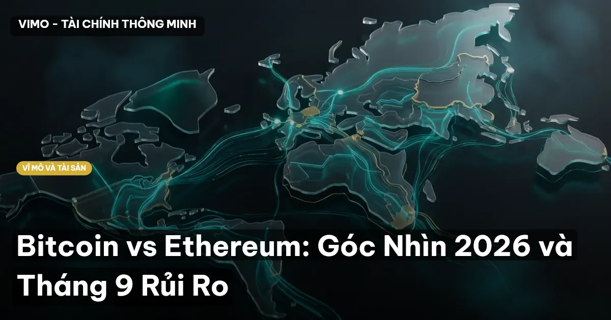 Bitcoin vs Ethereum: Góc Nhìn 2026 và Tháng 9 Rủi Ro
