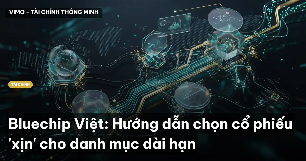 Bluechip Việt: Hướng dẫn chọn cổ phiếu 'xịn' cho danh mục dài hạn