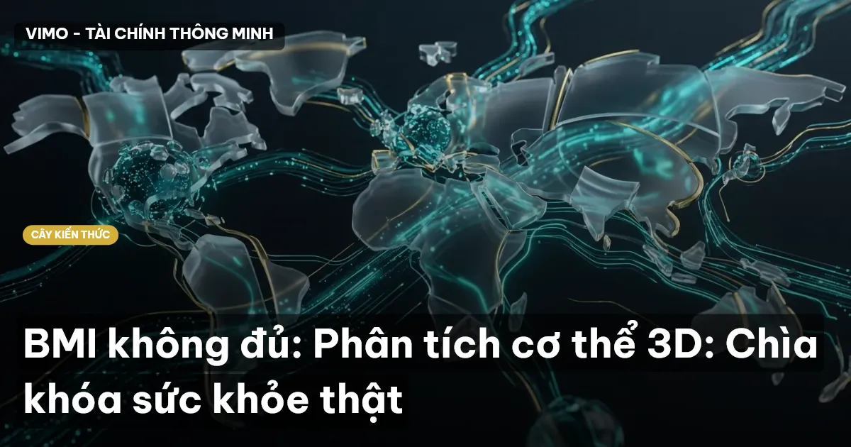 BMI không đủ: Phân tích cơ thể 3D: Chìa khóa sức khỏe thật
