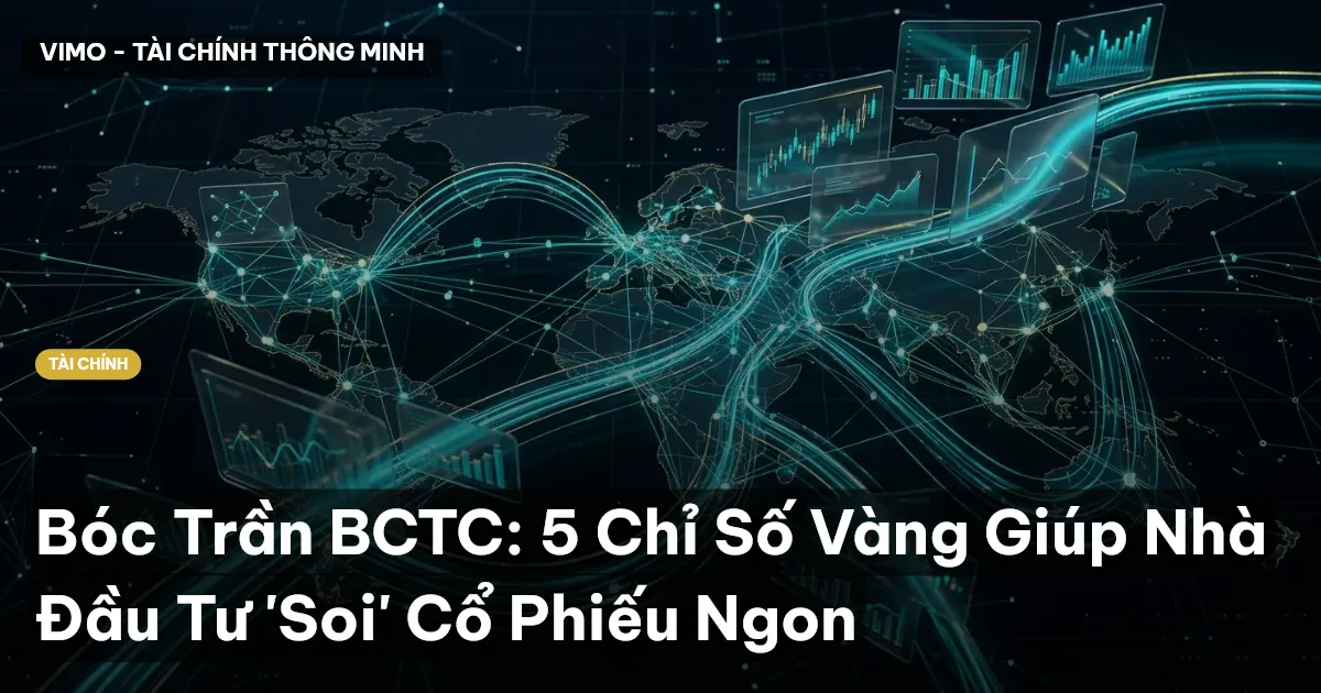 Bóc Trần BCTC: 5 Chỉ Số Vàng Giúp Nhà Đầu Tư 'Soi' Cổ Phiếu Ngon