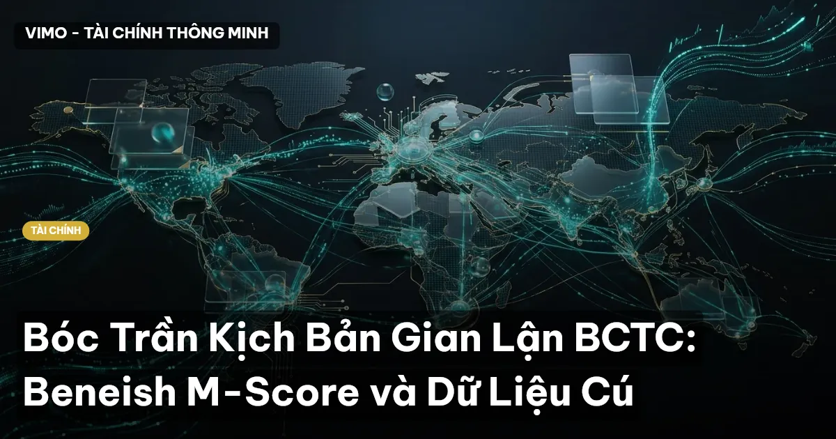 Bóc Trần Kịch Bản Gian Lận BCTC: Beneish M-Score và Dữ Liệu Cú