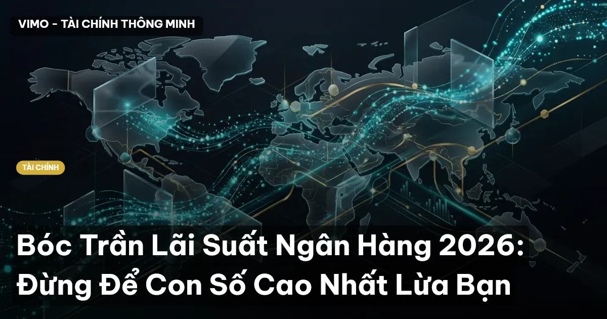 Bóc Trần Lãi Suất Ngân Hàng 2026: Đừng Để Con Số Cao Nhất Lừa Bạn
