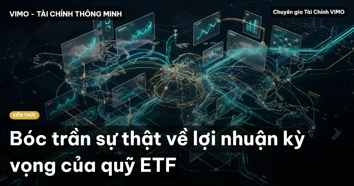 Bóc trần sự thật về lợi nhuận kỳ vọng của quỹ ETF