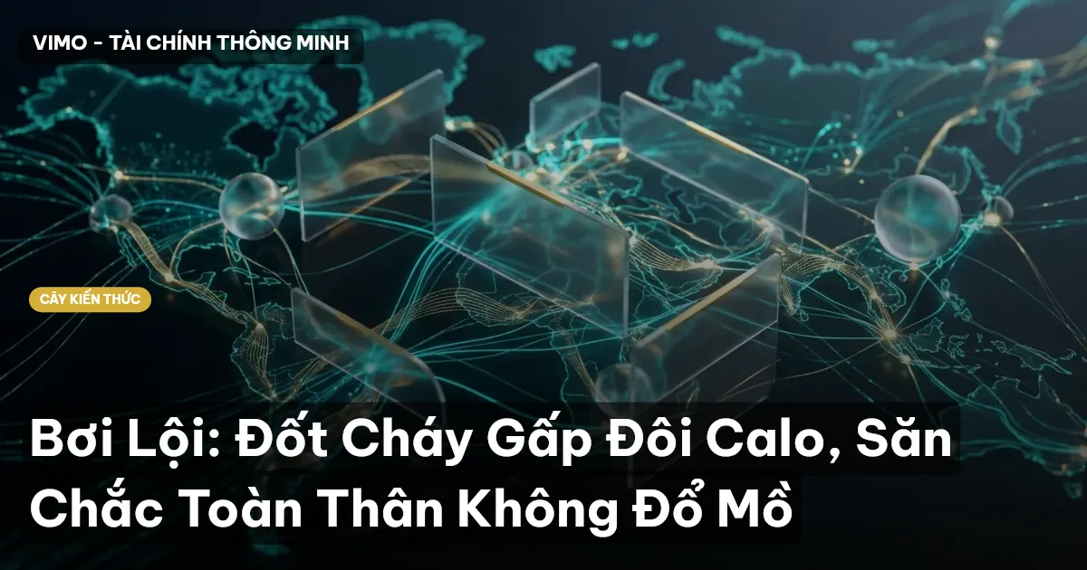 Bơi Lội: Đốt Cháy Gấp Đôi Calo, Săn Chắc Toàn Thân Không Đổ Mồ