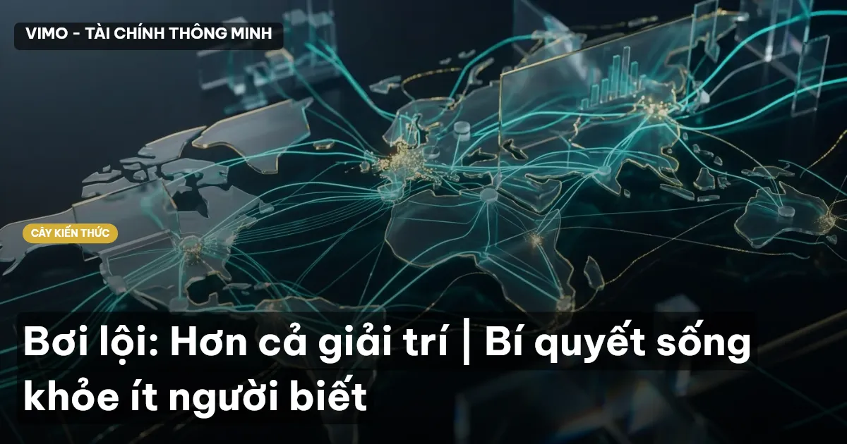 Bơi lội: Hơn cả giải trí | Bí quyết sống khỏe ít người biết