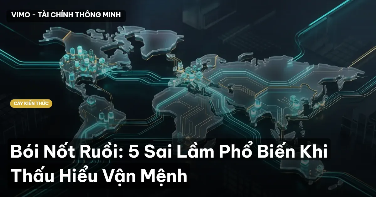 Bói Nốt Ruồi: 5 Sai Lầm Phổ Biến Khi Thấu Hiểu Vận Mệnh