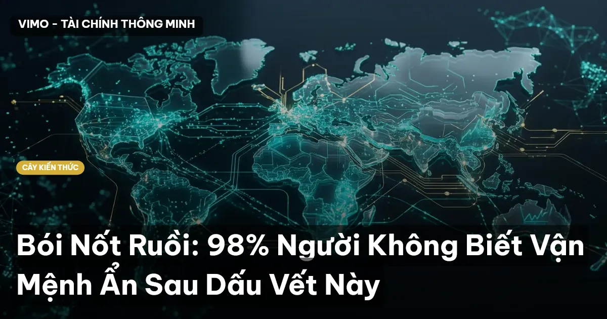 Bói Nốt Ruồi: 98% Người Không Biết Vận Mệnh Ẩn Sau Dấu Vết Này