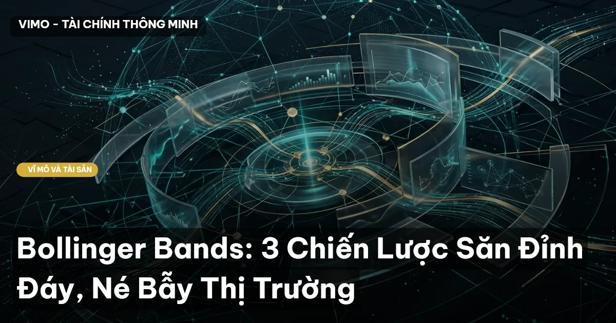Bollinger Bands: 3 Chiến Lược Săn Đỉnh Đáy, Né Bẫy Thị Trường
