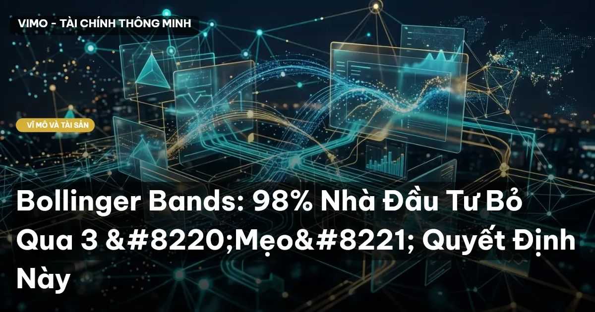 Bollinger Bands: 98% Nhà Đầu Tư Bỏ Qua 3 “Mẹo” Quyết Định Này