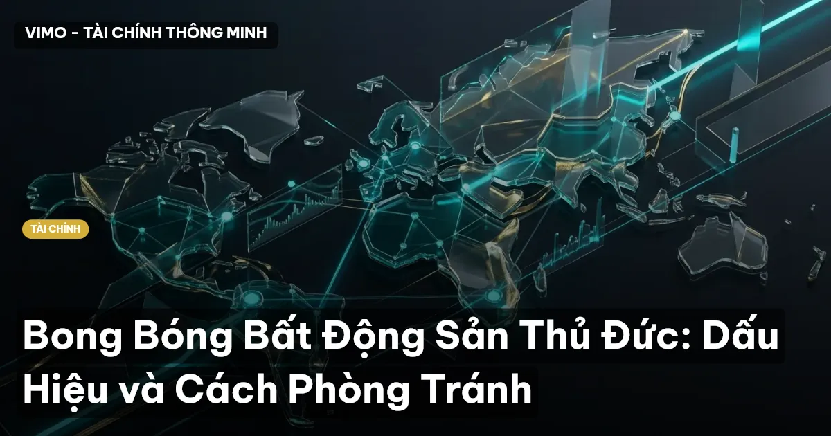 bong bóng bất động sản