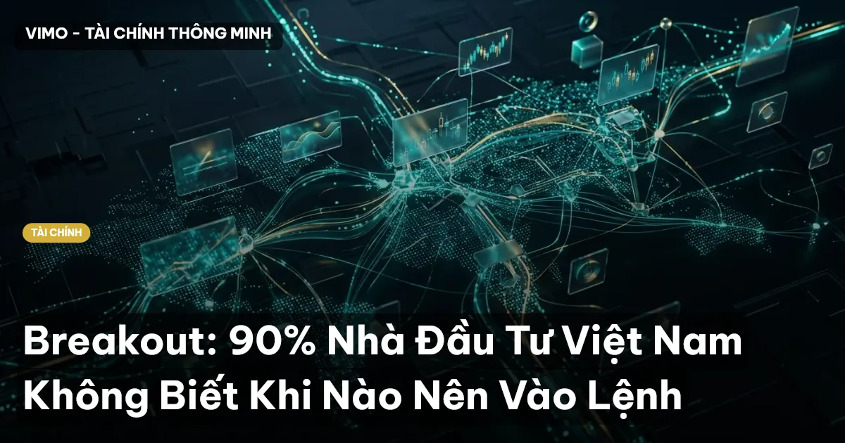 Breakout: 90% Nhà Đầu Tư Việt Nam Không Biết Khi Nào Nên Vào Lệnh