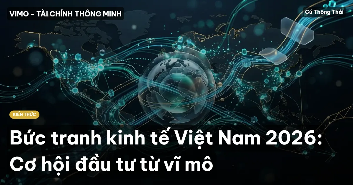 Bức tranh kinh tế Việt Nam 2026: Cơ hội đầu tư từ vĩ mô