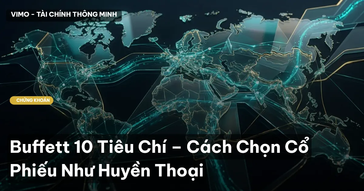 Buffett 10 Tiêu Chí – Cách Chọn Cổ Phiếu Như Huyền Thoại