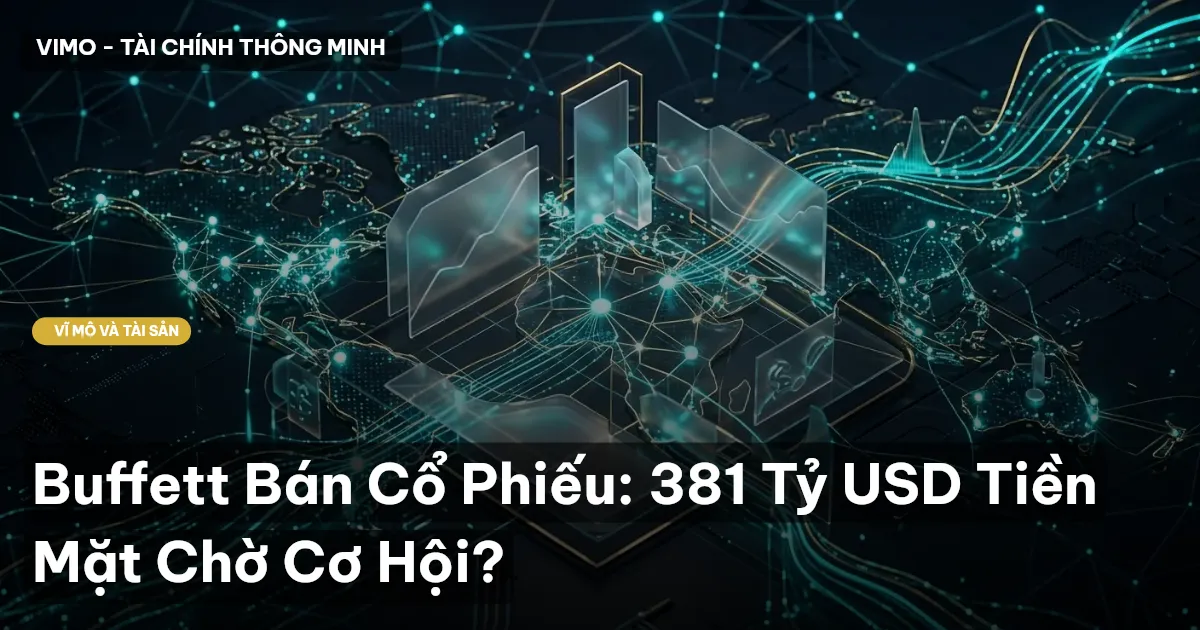Buffett Bán Cổ Phiếu: 381 Tỷ USD Tiền Mặt Chờ Cơ Hội?
