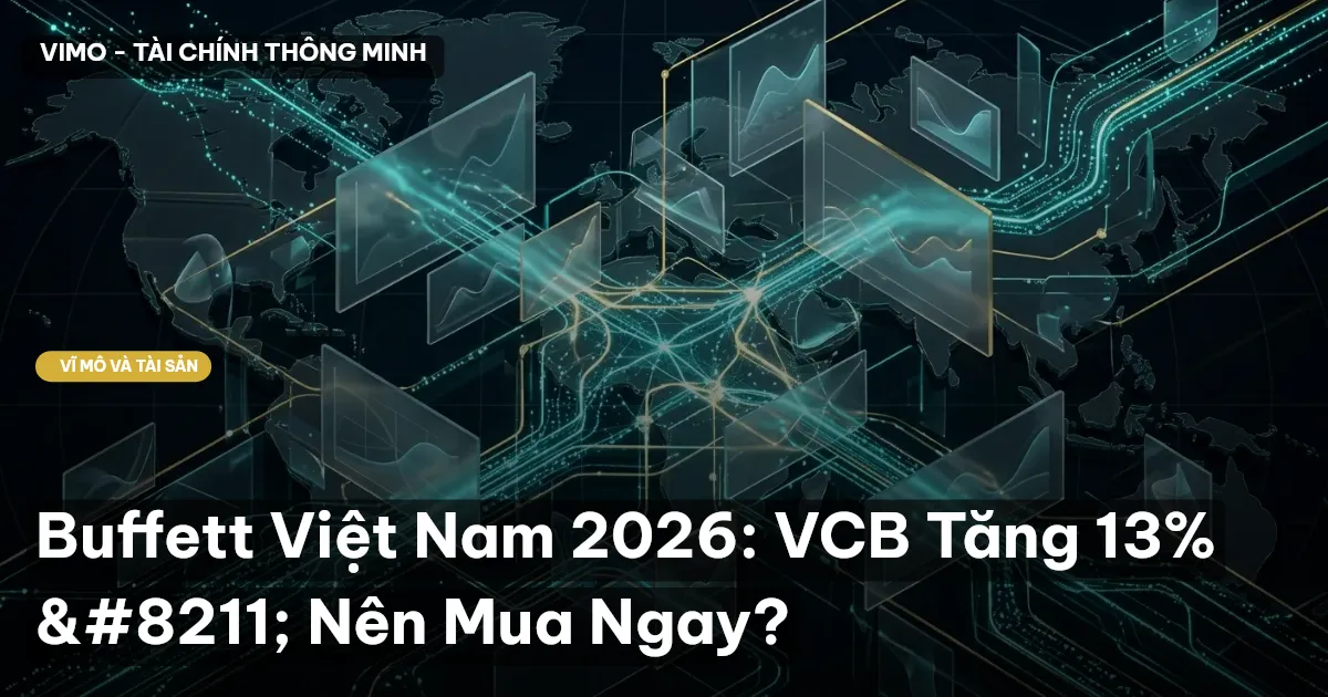 Buffett Việt Nam 2026: VCB Tăng 13% – Nên Mua Ngay?
