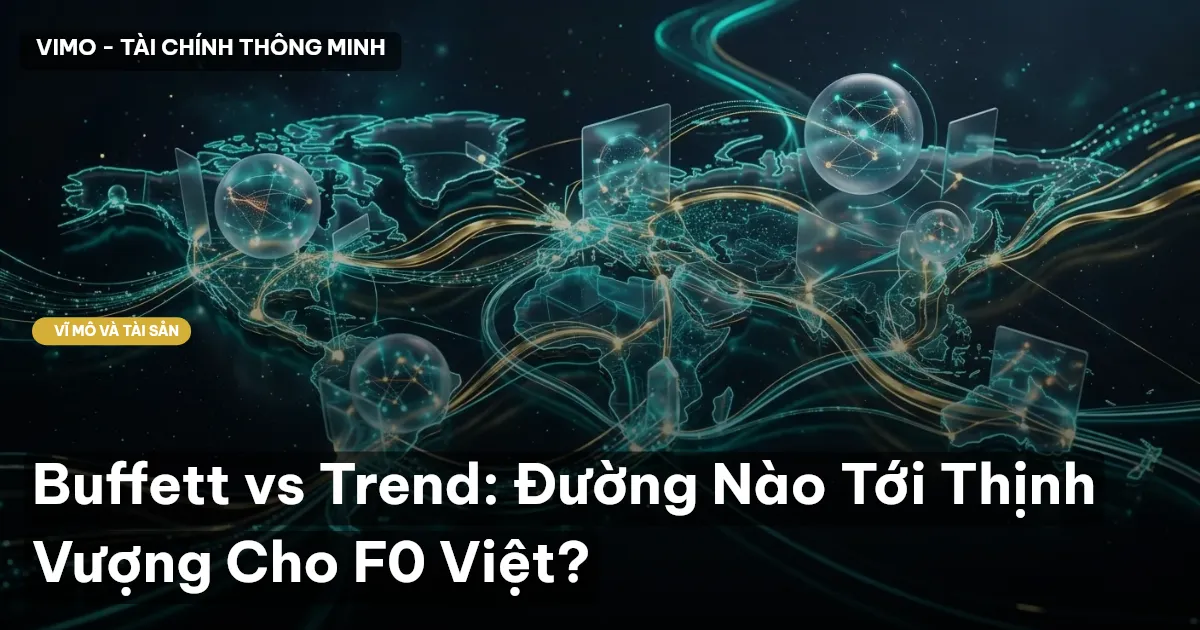 Buffett vs Trend: Đường Nào Tới Thịnh Vượng Cho F0 Việt?