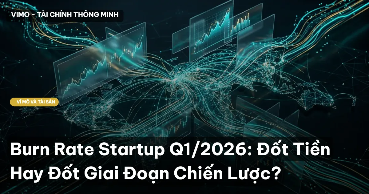 Burn Rate Startup Q1/2026: Đốt Tiền Hay Đốt Giai Đoạn Chiến Lược?