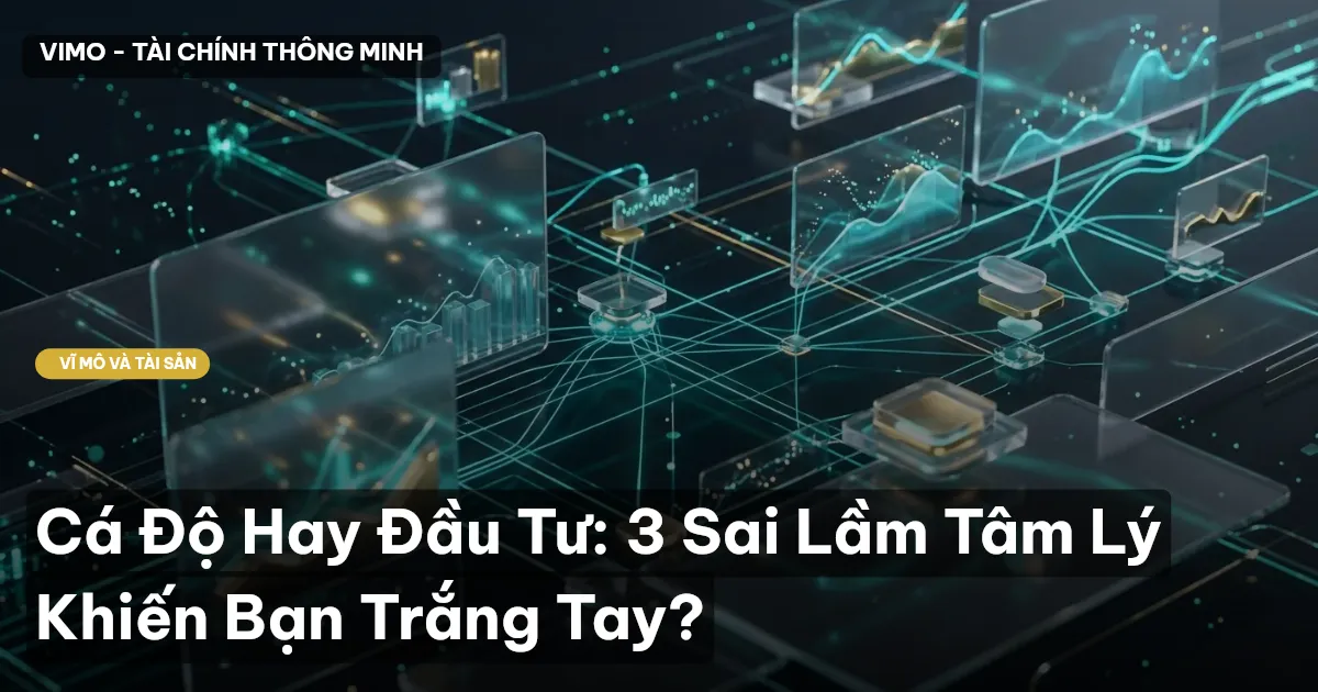 Cá Độ Hay Đầu Tư: 3 Sai Lầm Tâm Lý Khiến Bạn Trắng Tay?