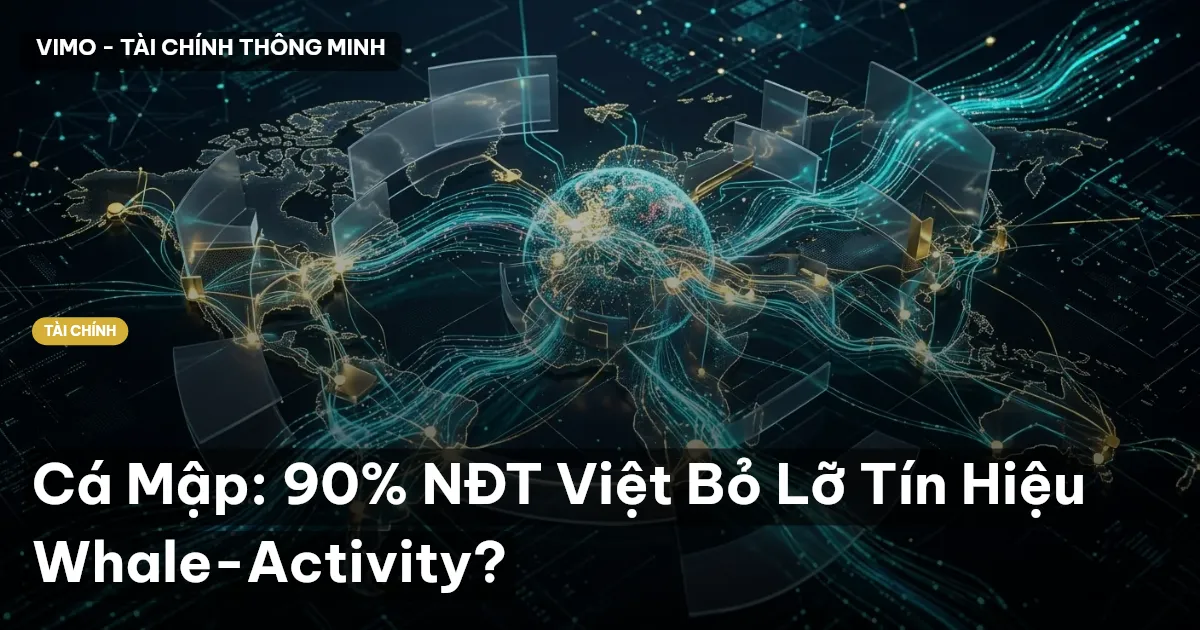 Cá Mập: 90% NĐT Việt Bỏ Lỡ Tín Hiệu Whale-Activity?