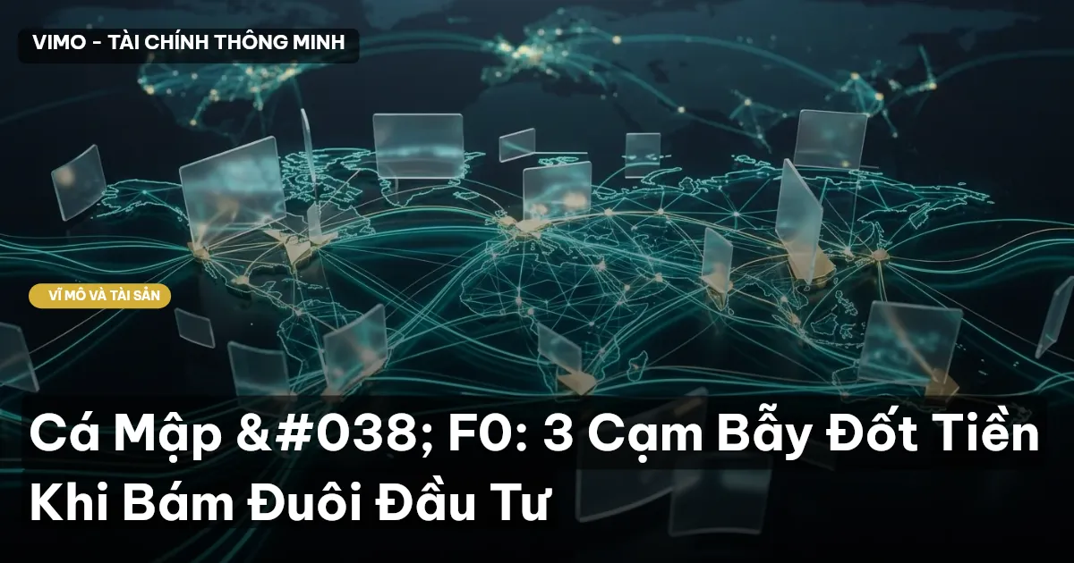 Cá Mập & F0: 3 Cạm Bẫy Đốt Tiền Khi Bám Đuôi Đầu Tư