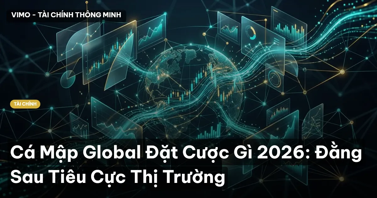 Cá Mập Global Đặt Cược Gì 2026: Đằng Sau Tiêu Cực Thị Trường