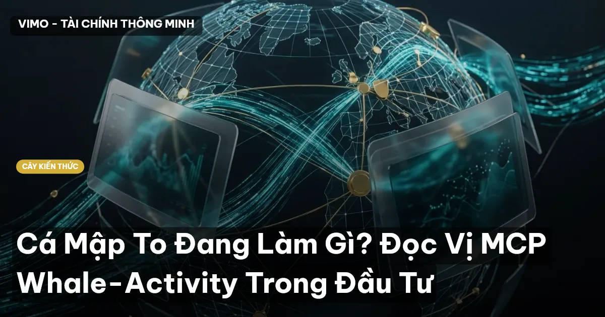 Cá Mập To Đang Làm Gì? Đọc Vị MCP Whale-Activity Trong Đầu Tư