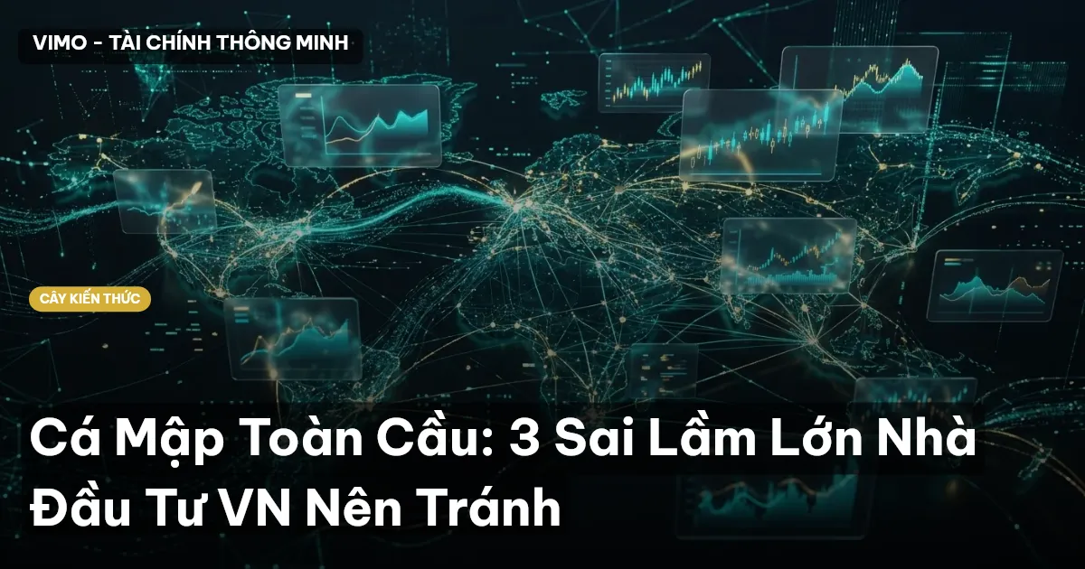 Cá Mập Toàn Cầu: 3 Sai Lầm Lớn Nhà Đầu Tư VN Nên Tránh