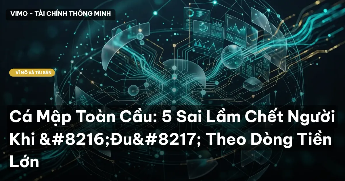Cá Mập Toàn Cầu: 5 Sai Lầm Chết Người Khi 'Đu' Theo Dòng Tiền Lớn