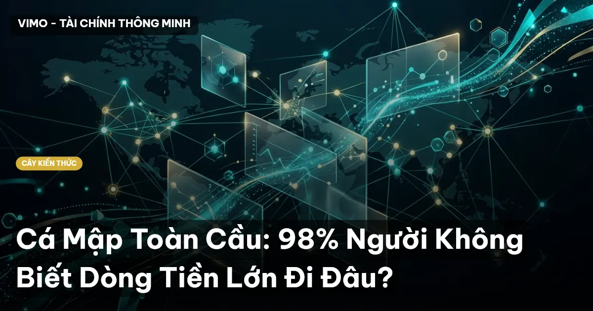 Cá Mập Toàn Cầu: 98% Người Không Biết Dòng Tiền Lớn Đi Đâu?