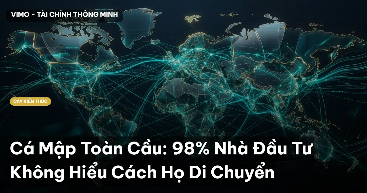 Cá Mập Toàn Cầu: 98% Nhà Đầu Tư Không Hiểu Cách Họ Di Chuyển