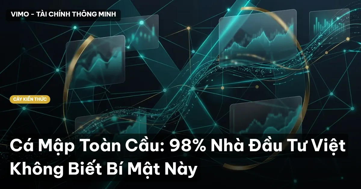 Cá Mập Toàn Cầu: 98% Nhà Đầu Tư Việt Không Biết Bí Mật Này