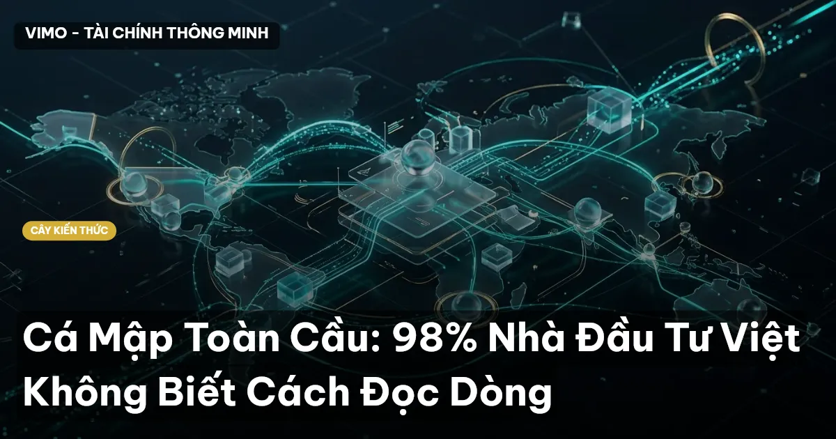 Cá Mập Toàn Cầu: 98% Nhà Đầu Tư Việt Không Biết Cách Đọc Dòng