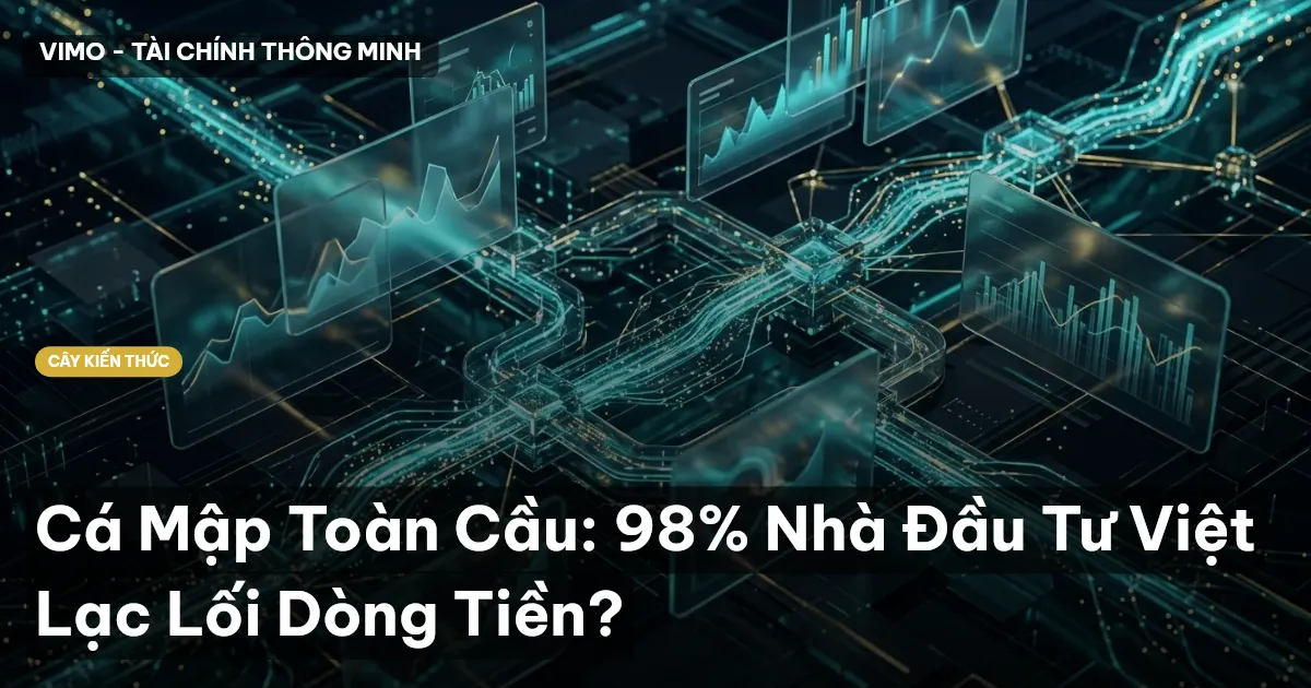 Cá Mập Toàn Cầu: 98% Nhà Đầu Tư Việt Lạc Lối Dòng Tiền?